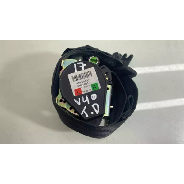 Cinto Segurança Traseiro Direito Volvo V40 Ano 2016 2017