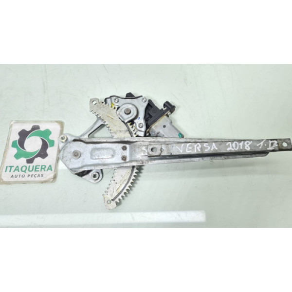 Maquina Vidro Traseiro Direito Nissan Versa March 2018