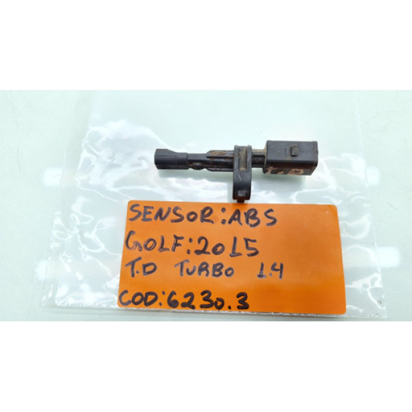 Sensor Abs Traseiro Direito Vw Golf Tsi 1.4 Ano 2014 2015