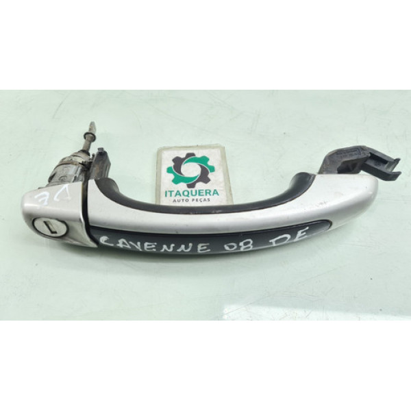 Maçaneta Externa Dianteira Esquerda Porsche Cayenne Ano 2008