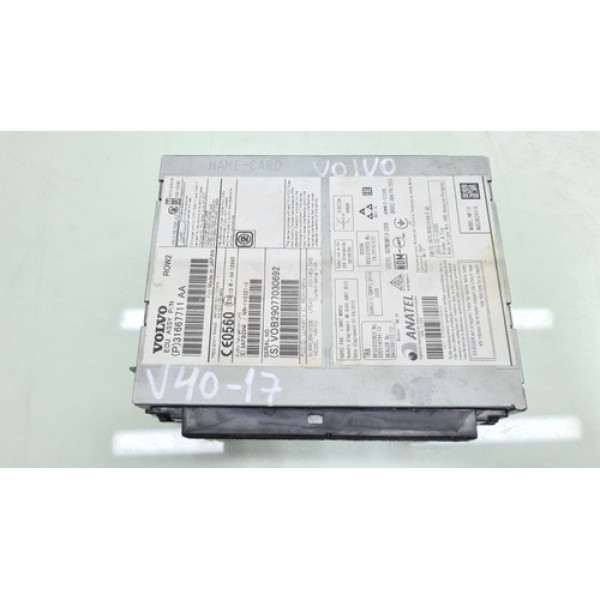 Central Multimidia Volvo V40 T4 2.0 Ano 2016 2017
