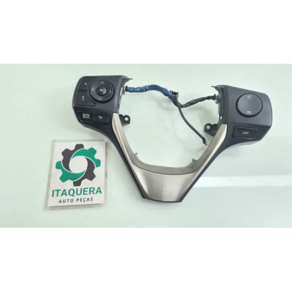 Botão Comando De Som Volante Toyota Rav4 Ano 2014 2015