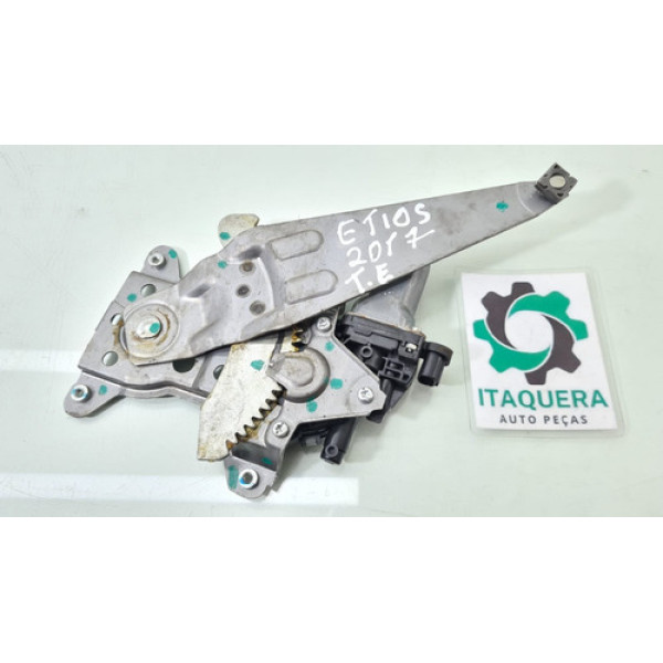 Máquina Vidro Traseiro Esquerdo Toyota Etios 2016 Hatch