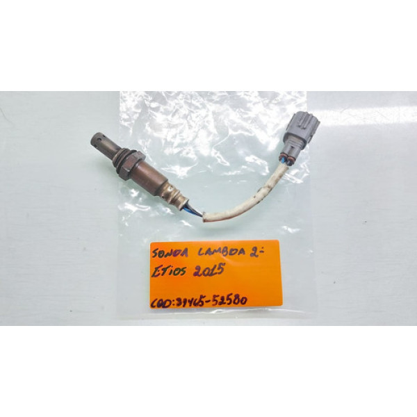 Sonda Lambda Secundaria Toyota Etios 1.3 Ano 2014 2015
