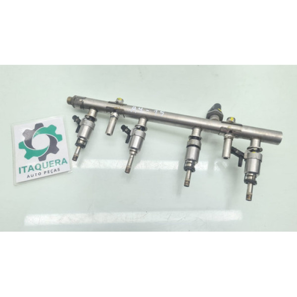 Flauta C/ Bicos Injetores Audi A4 1.8 Ano 2014 2015
