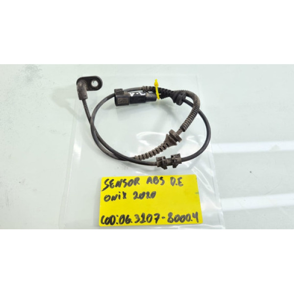 Sensor Abs Dianteiro Esquerdo Gm Onix 1.0 Turbo Ano 2020 202