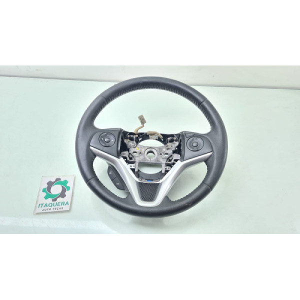 Volante Direção Botoes Honda Fit Ano 2016 
