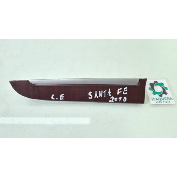 Moldura Acabamento Esquerdo Painel Santa Fé Ano 2009 2010