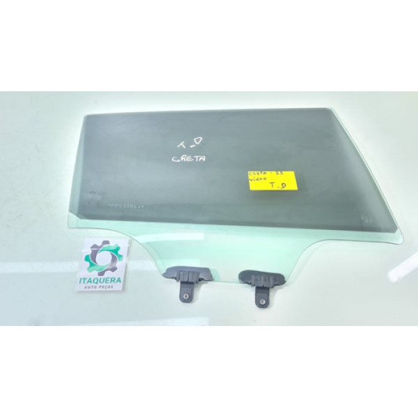 Vidro Porta Traseiro Direito Hyundai Creta Ano 2023