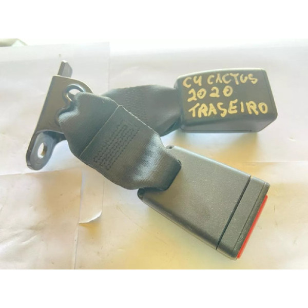 Engate Cinto Seguraça Traseiro Citroen C4 Cactus Ano 2020