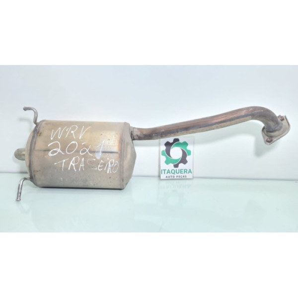Escapamento Silencioso Honda Wrv Wr-v 1.5 Ano 2020 2021