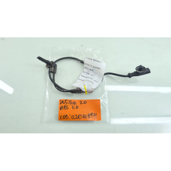 Sensor Abs Dianteira Direita Renault Duster 1.6 2019 2020