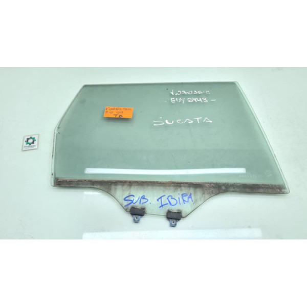 Vidro Porta Traseira Direito Subaru Forester Ano 2009 2010 