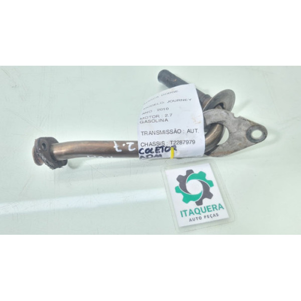Cano Duto Egr Admissão Dodge Journey 2.7 Ano 2010 2011
