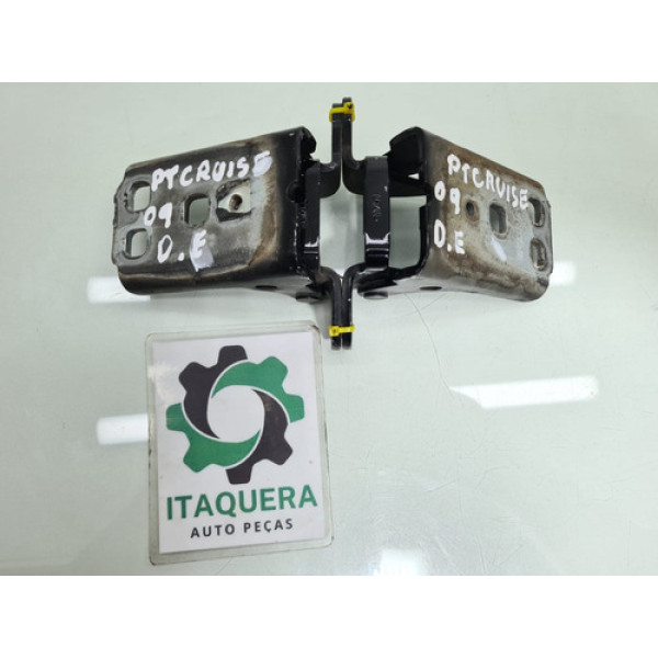 Par Dobradiça Porta Dianteria Esquerda Pt Cruiser 2008 2009