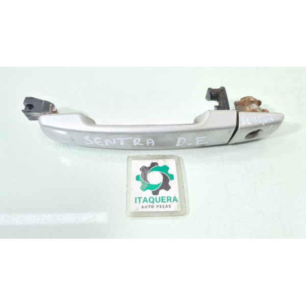 Maçaneta Porta Dianteiro Direito Nissan Sentra Ano 2011