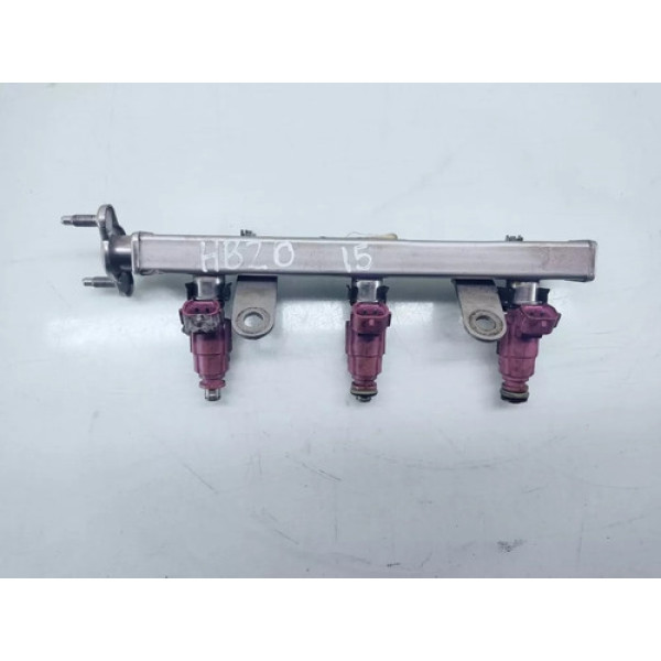 Flauta Bico Injetor Hyundai Hb20 1.0 Ano 2016