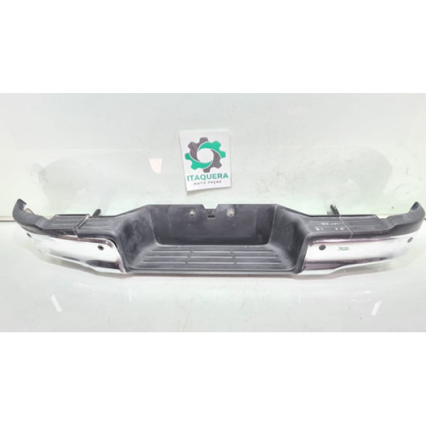 Parachoque Traseiro Toyota Hilux Srx Cromado 2021 Detalhe