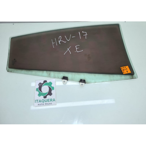 Vidro Porta Traseira Esquerda Honda Hrv Ano 2015 2016 2017