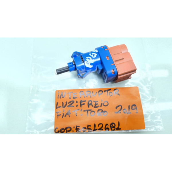Interruptor Pedal Luz Fiat Toro 2.0 Diesel 2019