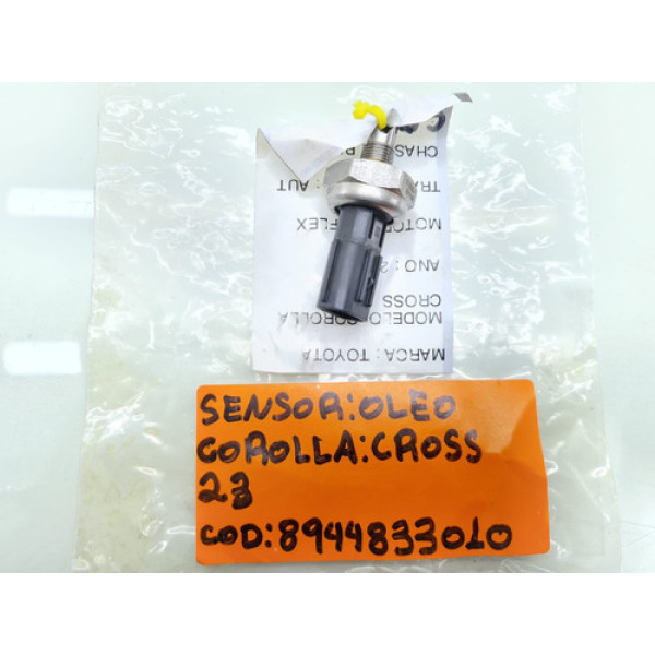 Sensor Pressão Óleo Motor Toyota Corolla Cross 2.0 Ano 2023