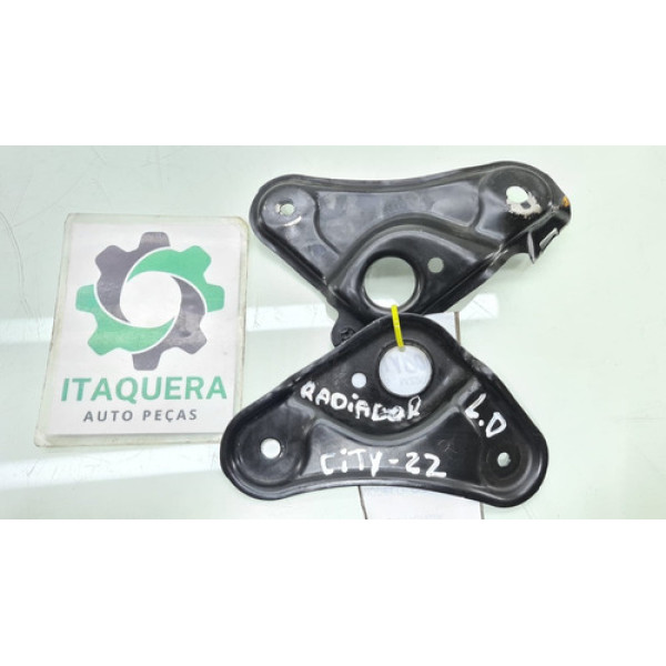 Par Suporte Radiador Honda City 1.5 Ano 2020 2021