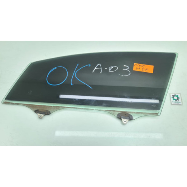 Vidro Porta Dianteira Esquerda Honda Civic Ano 2014 2015