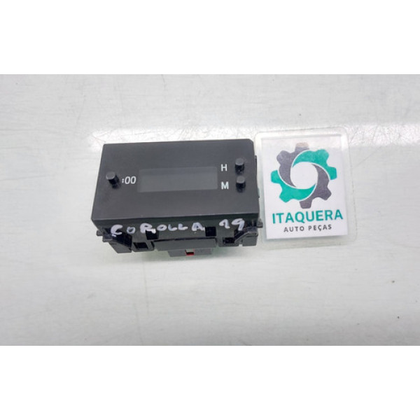 Modulo Sensor Relogio Digital Painel Toyota Corolla Ano 2019