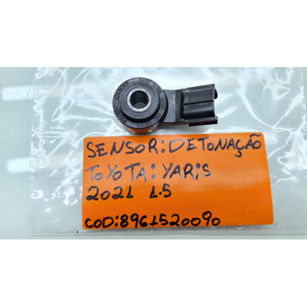 Sensor Detonaçao Toyota Yaris 1.5 Ano 2020 2021 Original