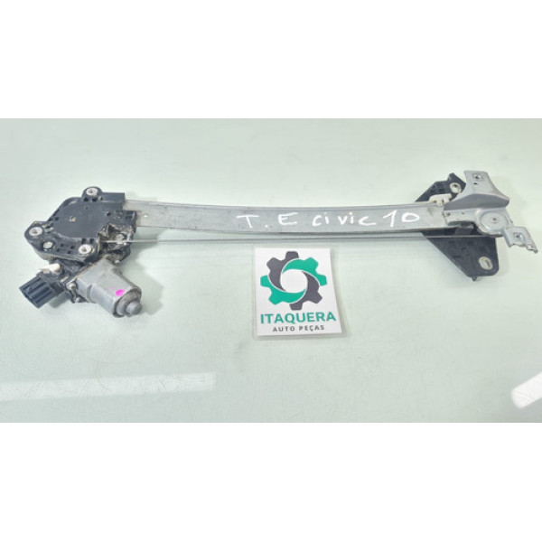 Maquina Vidro Traseira Esquerda Honda Civic Ano 2009 2010