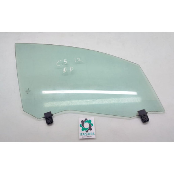 Vidro Porta Dianteiro Direito Citroen C5 Ano 2011 2012