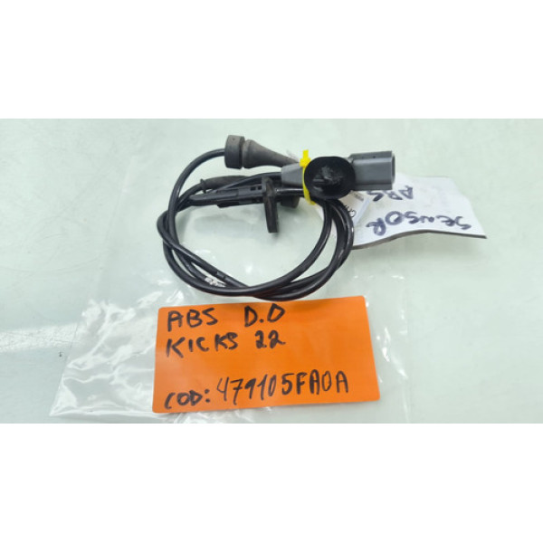 Sensor Abs Dianteiro Direito Nissan Kicks 1.6 Ano 2022 2023