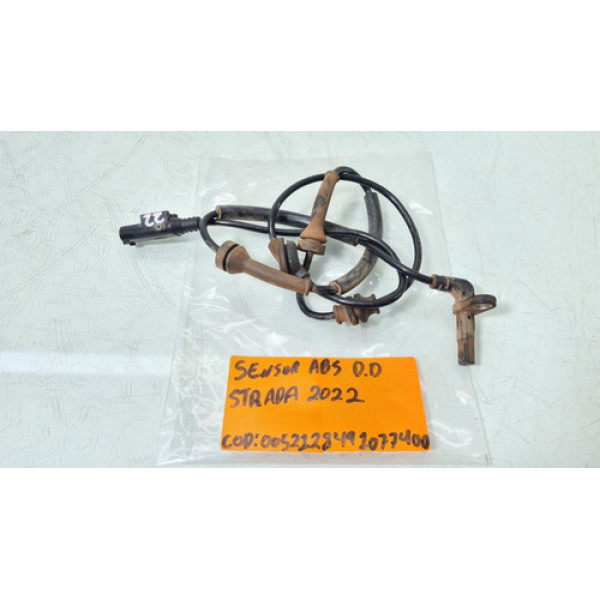 Sensor Abs Dianteiro Fiat Strada 1.3 2022 N°0052128491077400