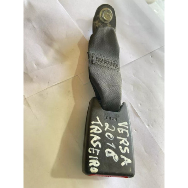 Engate Cinto Segurança Traseiro Nissan Versa Ano 2016 2017