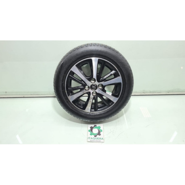 Roda Com Pneu Avulsa Aro 15 Toyota Yaris 1.5 Ano 2020 2021