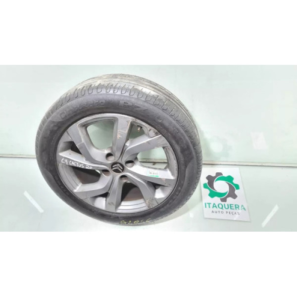 Roda C/ Pneu Citroen C4 Cactus Ano 2021 / 205/55 Aro 17