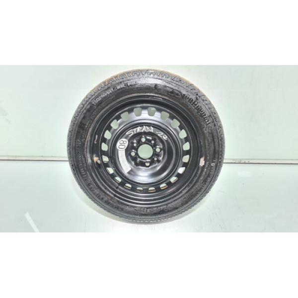 Roda Estepe Fiat Strada Ano 2022 2023 / T 125/80 Aro 16