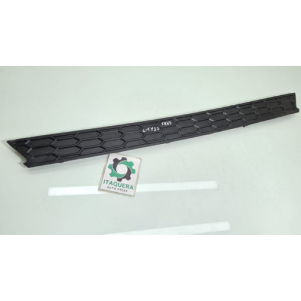 Acabamento Moldura Parachoque Traseiro City Ano 2020 2021