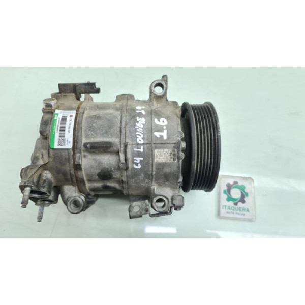 Compressor Ar Condicionado Citroen C4 Lounge 1.6 Ano 2019