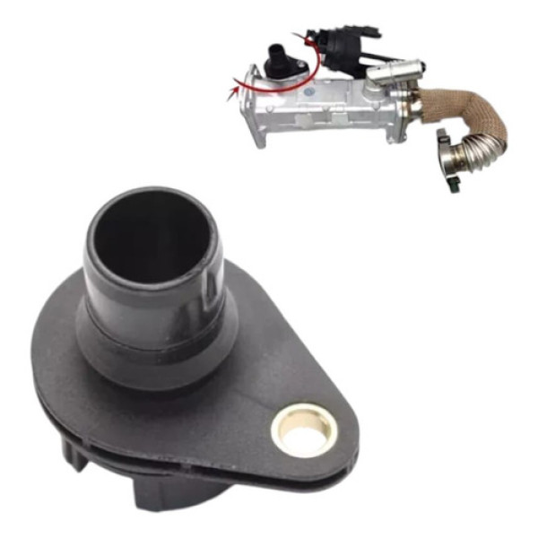 Tubo D\' Água Válvula Egr Freelander 2 Diesel 2.2 Sd4