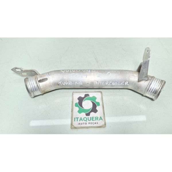 Mangueira Tubo Cano Intercooler Volvo V40 2.0 Ano 2016 2017