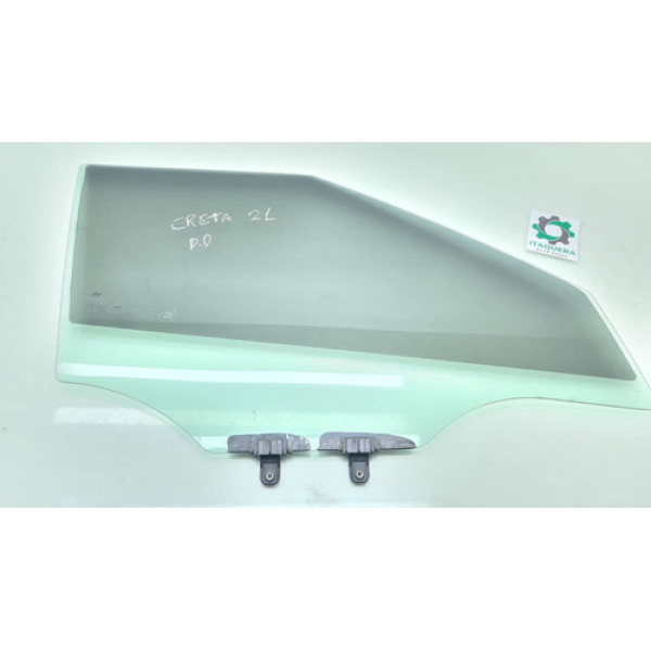 Vidro Porta Dianteiro Direito Hyundai Creta Ano 2021 2022