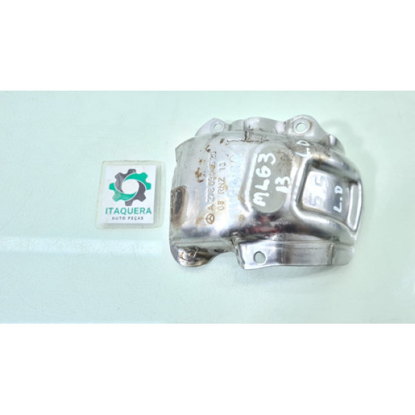 Proteção Calor Turbina Direito Mercedes Ml63 S63 Gle63 5.5 