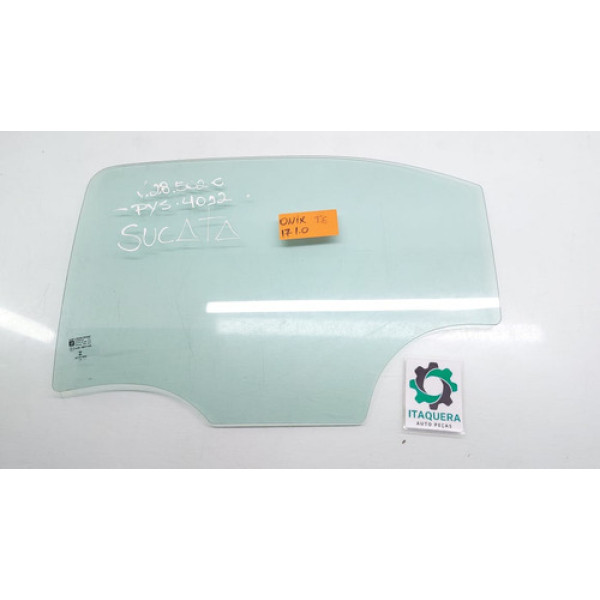 Vidro Porta Traseira Esquerda Chevrolet Onix Ano 2016 2017