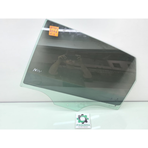 Vidro Porta Traseiro Esquerdo Vw Nivus Tsi 1.0 Ano 2022 2023