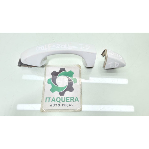 Maçaneta Porta Traseiro Direito Vw Golf Tsi Ano 2014 2015