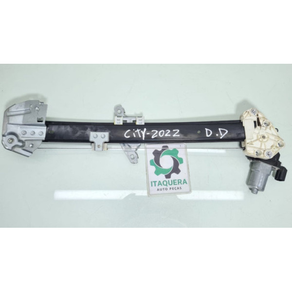 Maquina Vidro Dianteiro Direito Honda City Ex 1.5 Ano 2021