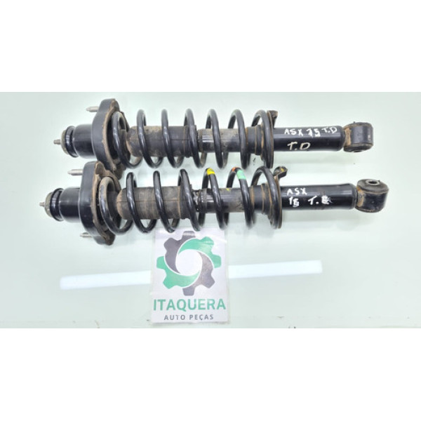 Par Amortecedor Traseiro Mitsubishi Ano 2015 Original