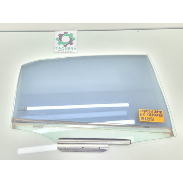 Vidro Porta Traseira Direita Toyota Corolla Ano 2018 2019