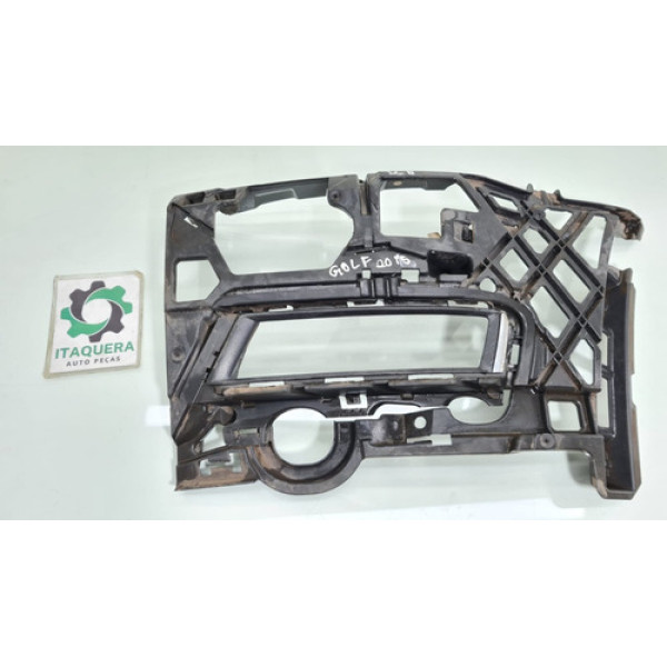 Guia Parachoque Dianteiro Esquerdo Vw Golf Tsi Ano 2015